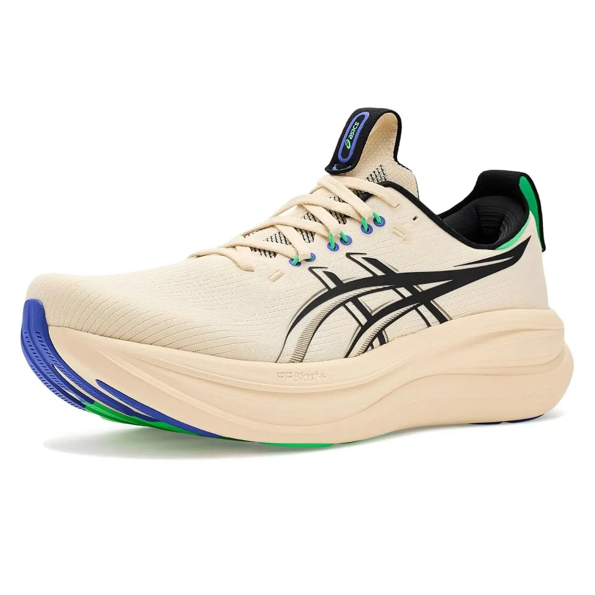 Asics shoes - Black/Cobalt Burst 46