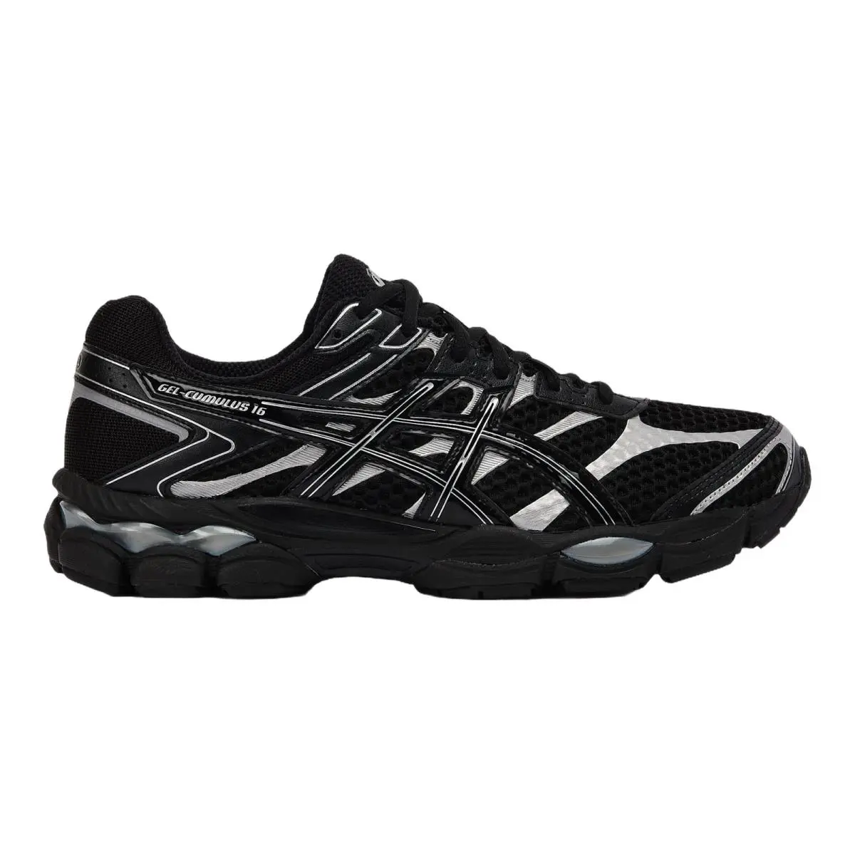 Asics Gel Cumulus 16 Black Pure Sneakers Mens Size 8-14 1203A733-002
