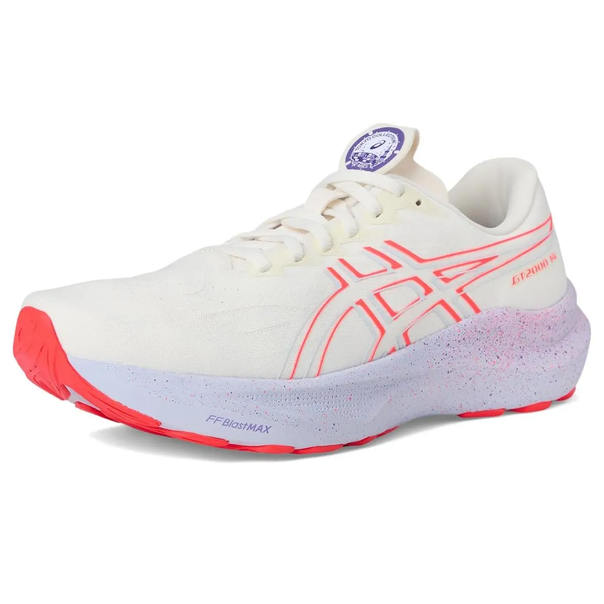 Asics shoes - Cream/Edo Purple 5