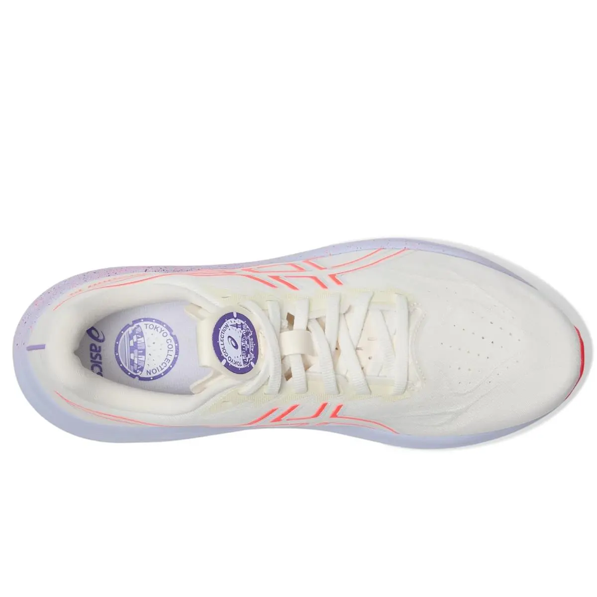 Asics shoes - Cream/Edo Purple 7