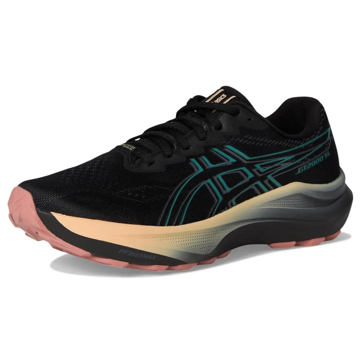 Asics shoes - Black/Misty Pine 5