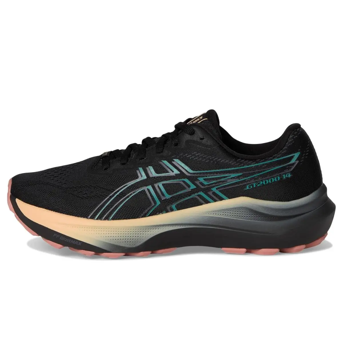 Asics shoes - Black/Misty Pine 9