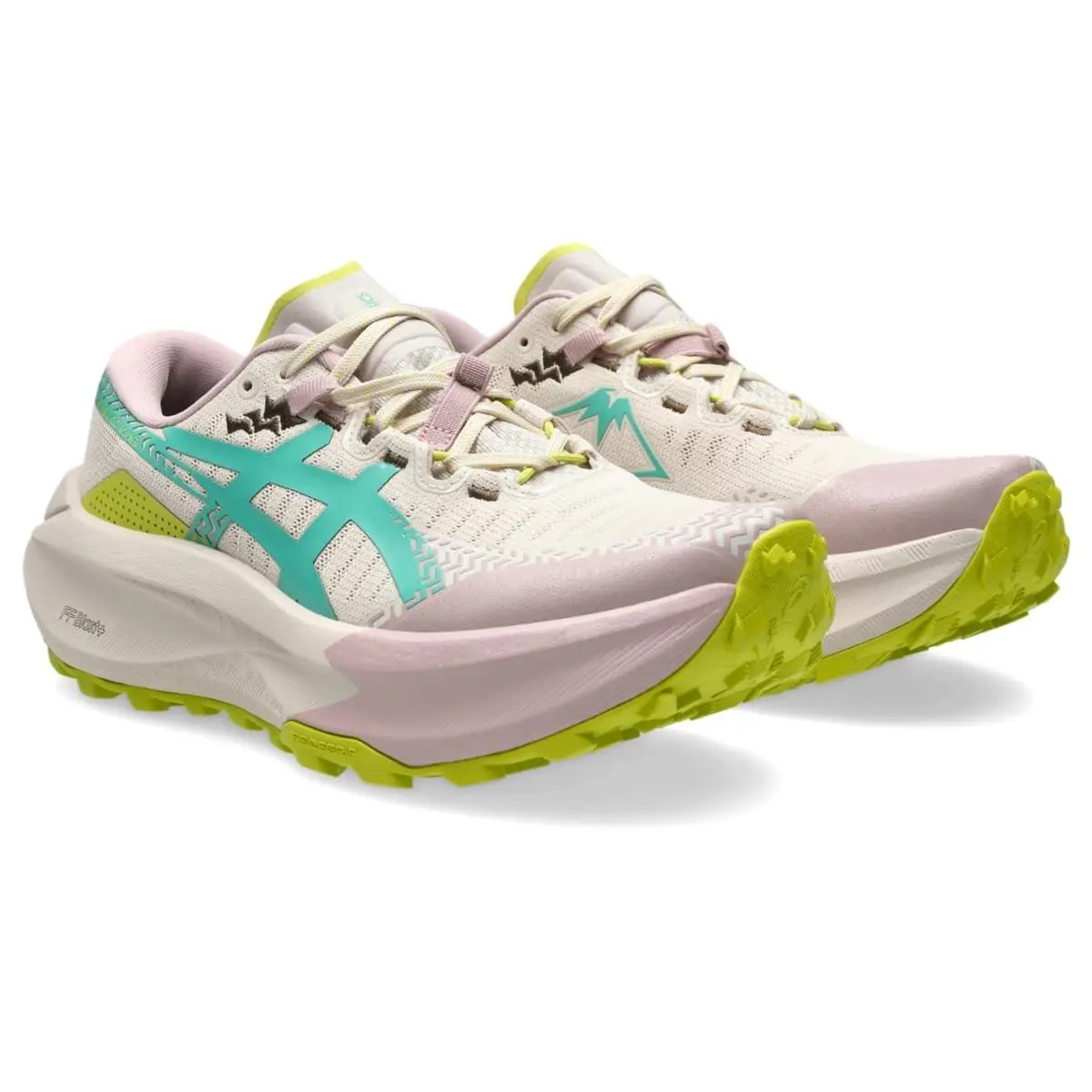Asics shoes - 1012 b 937 700 - 1012B937700 - mineral beige aurora green 0