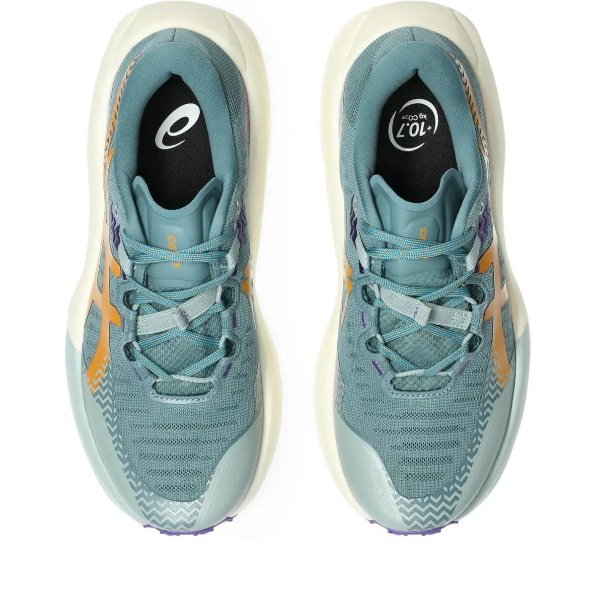 Asics shoes - 1012 b 937 700 - 1012B937700 - mineral beige aurora green 31