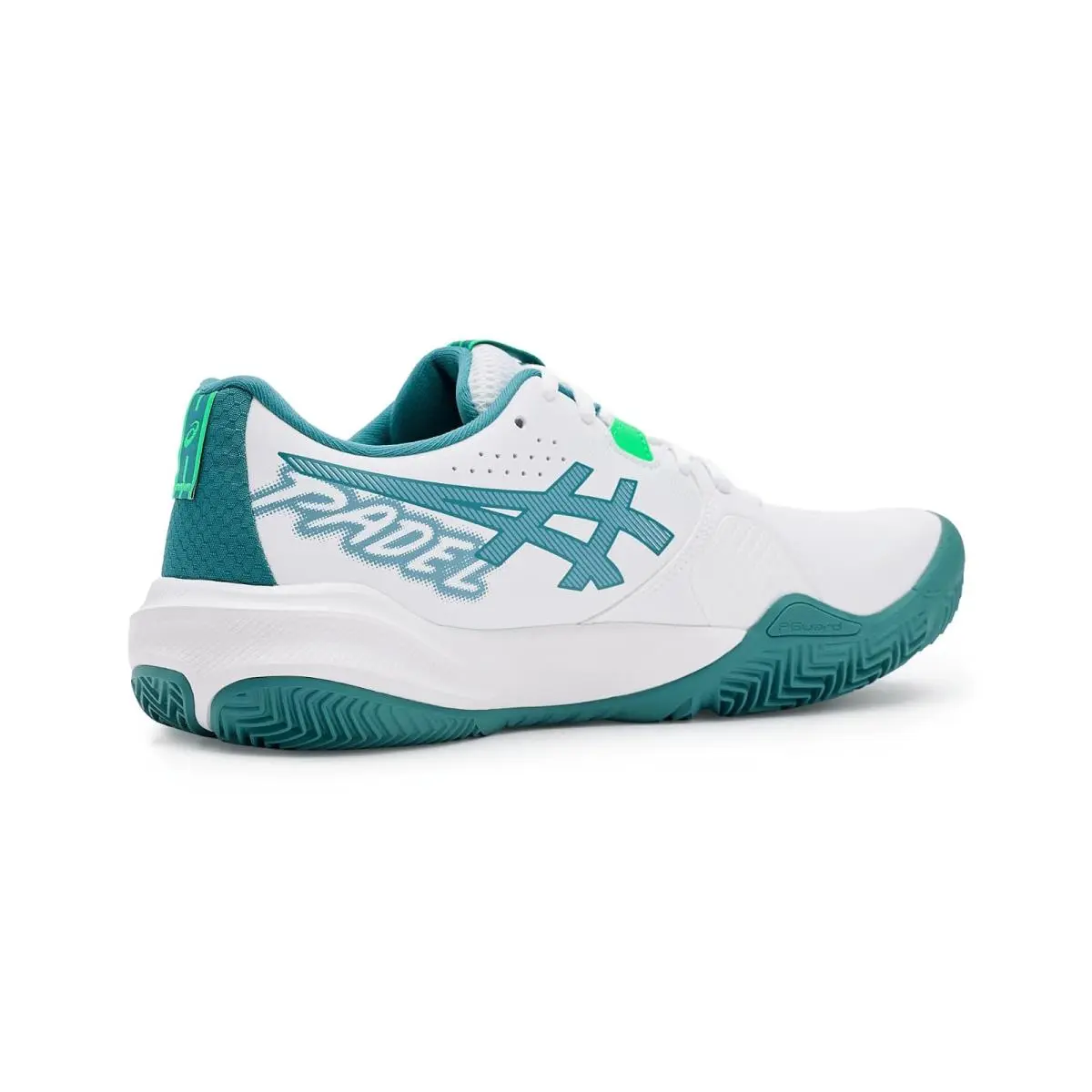 Asics shoes - White/Misty Pine 8