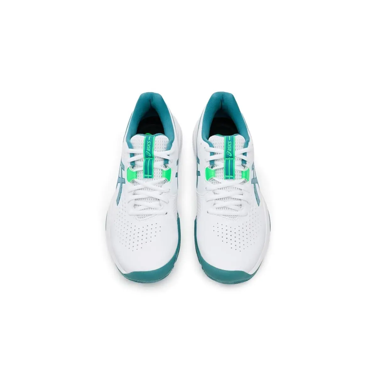 Asics shoes - White/Misty Pine 7