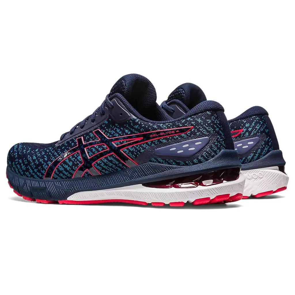 Asics shoes - Midnight / Electric Red - 402 2