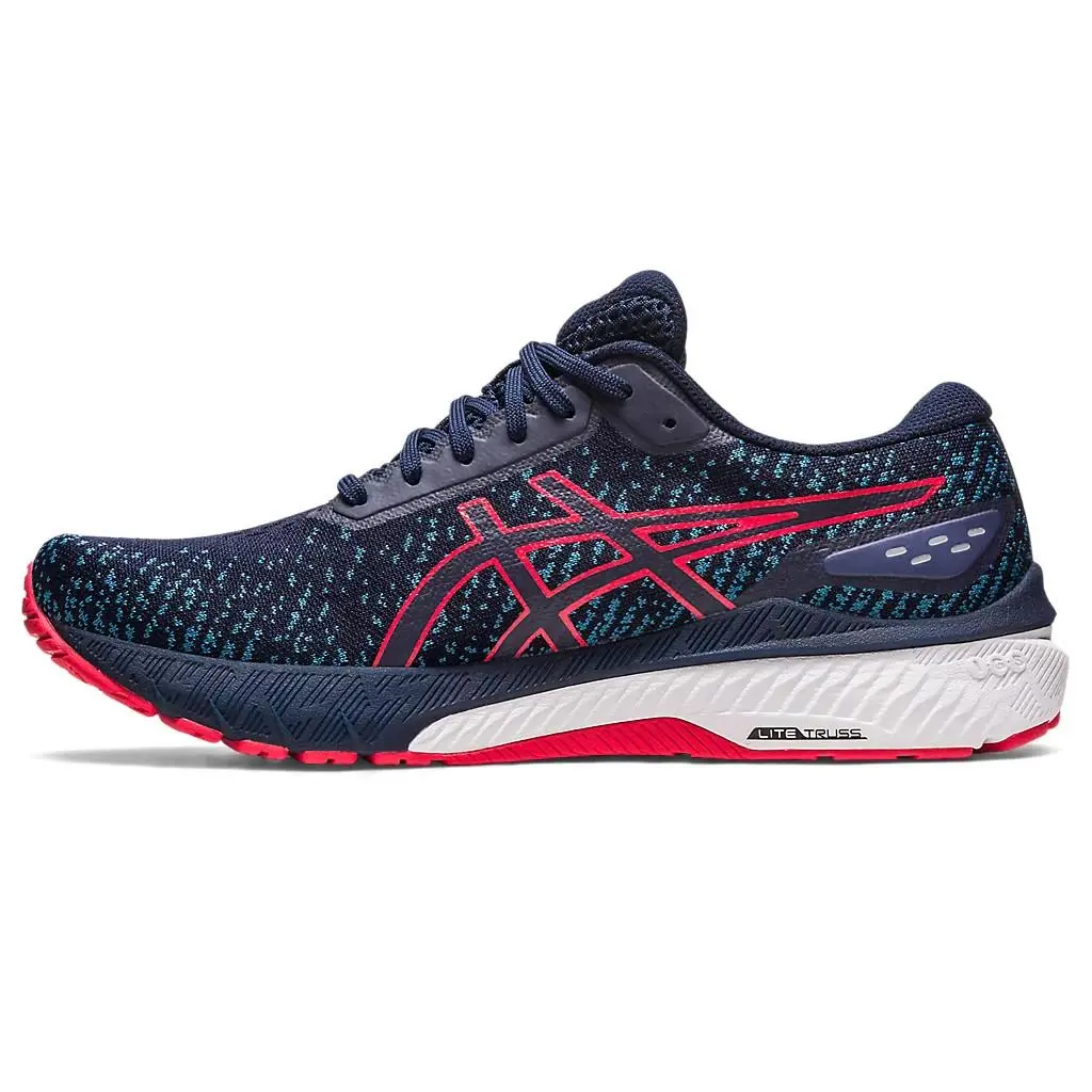 Asics shoes - Midnight / Electric Red - 402 8