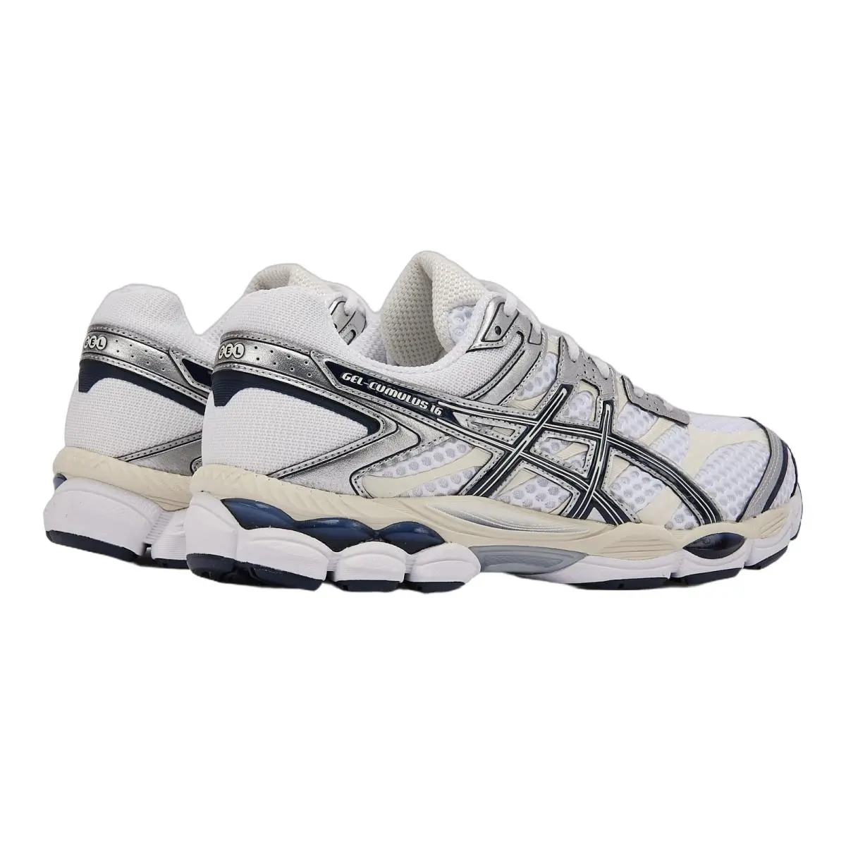 Asics shoes - Asics Gel Cumulus 16 - Gel Cumulus - 1203A733-103 - White/Midnight 8