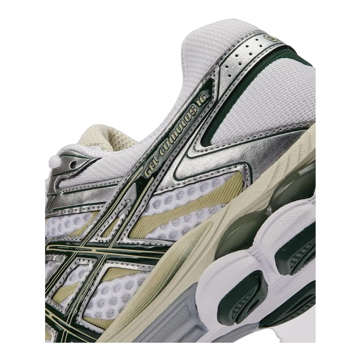 Asics shoes - Asics Gel Cumulus 16 - Gel Cumulus - 1203A733-105 - White/Forest Night 3
