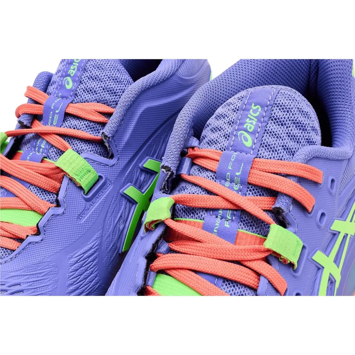 Asics shoes - Amethyst/Illuminate Green 4