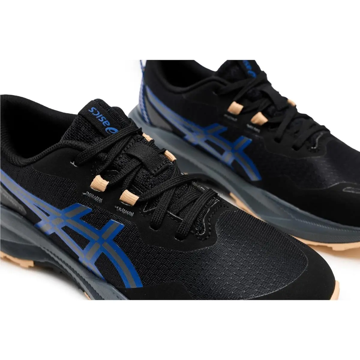 Asics shoes - Black/Asics Blue 4