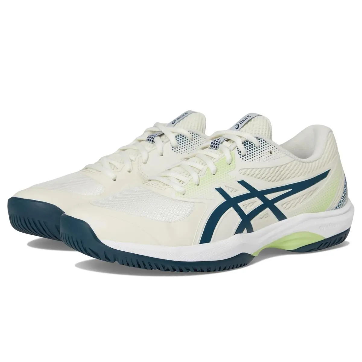 Asics shoes - Cream/Tranquil Teal 6