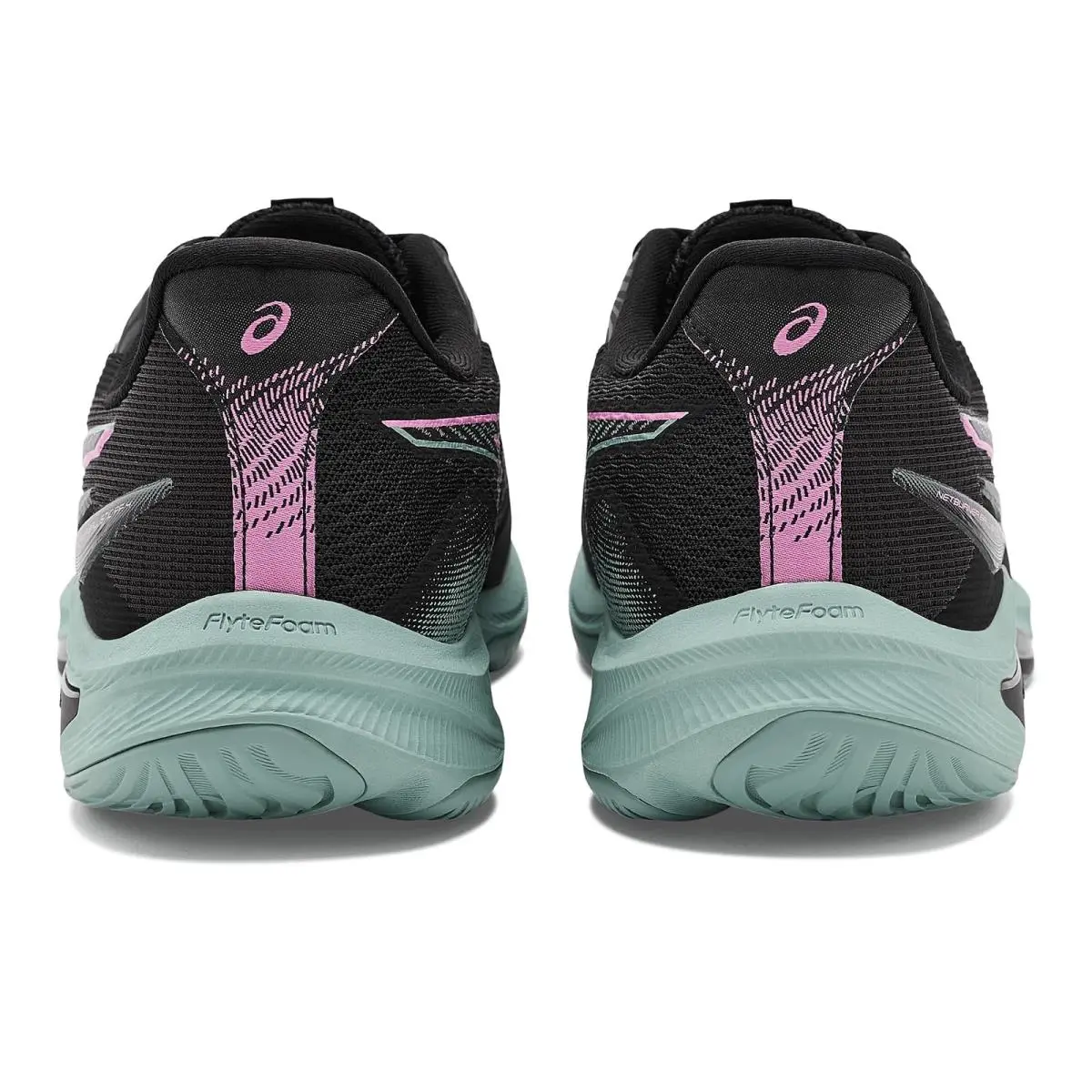 Asics shoes - Black/Bubblegum 12