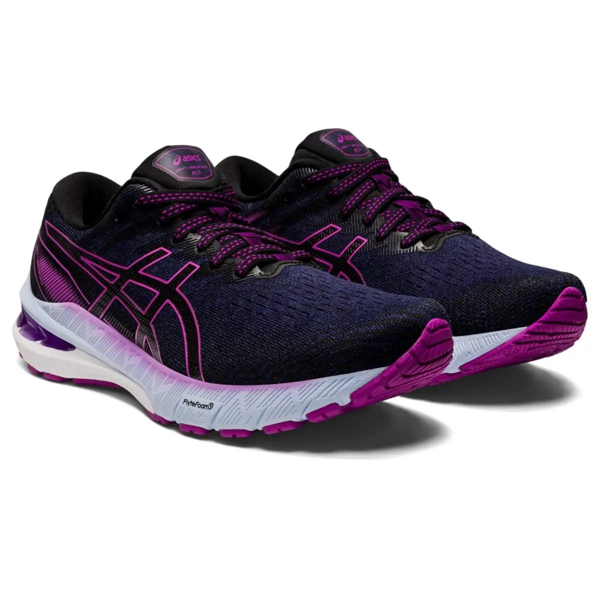 Asics shoes - blazing coral thunder blue 19