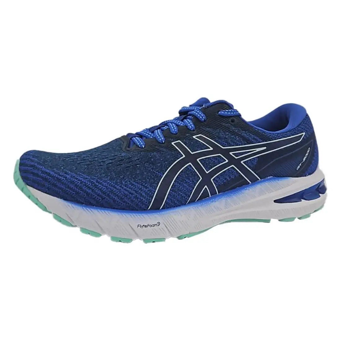 Asics shoes - blazing coral thunder blue 25
