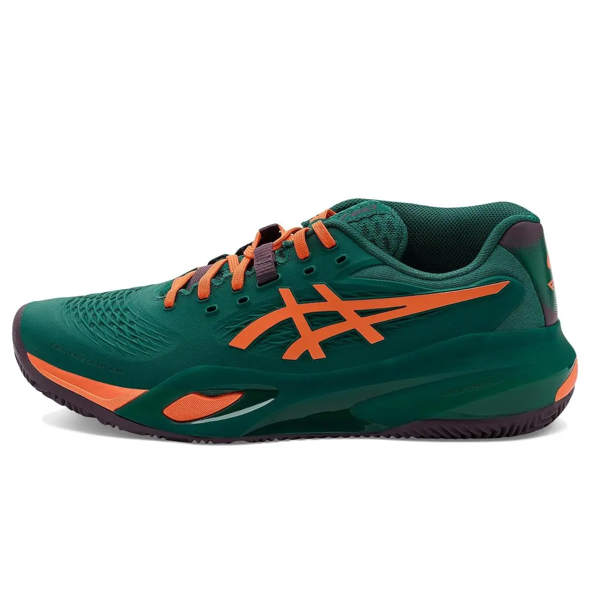 Asics shoes - Jewel Green/Energy Orange 2