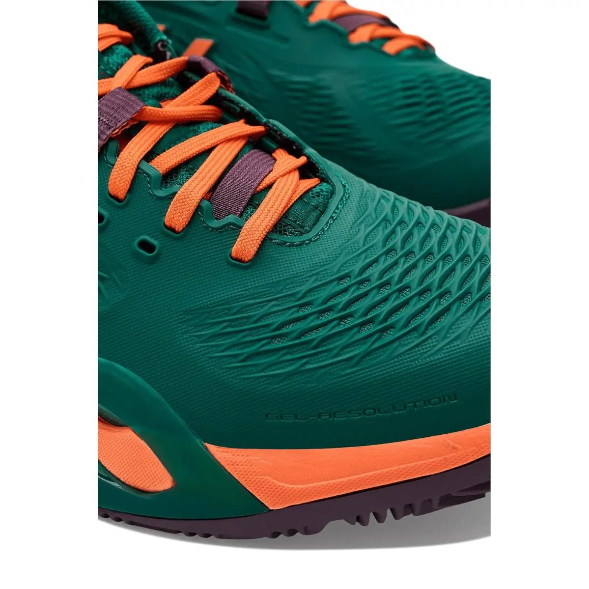 Asics shoes - Jewel Green/Energy Orange 4