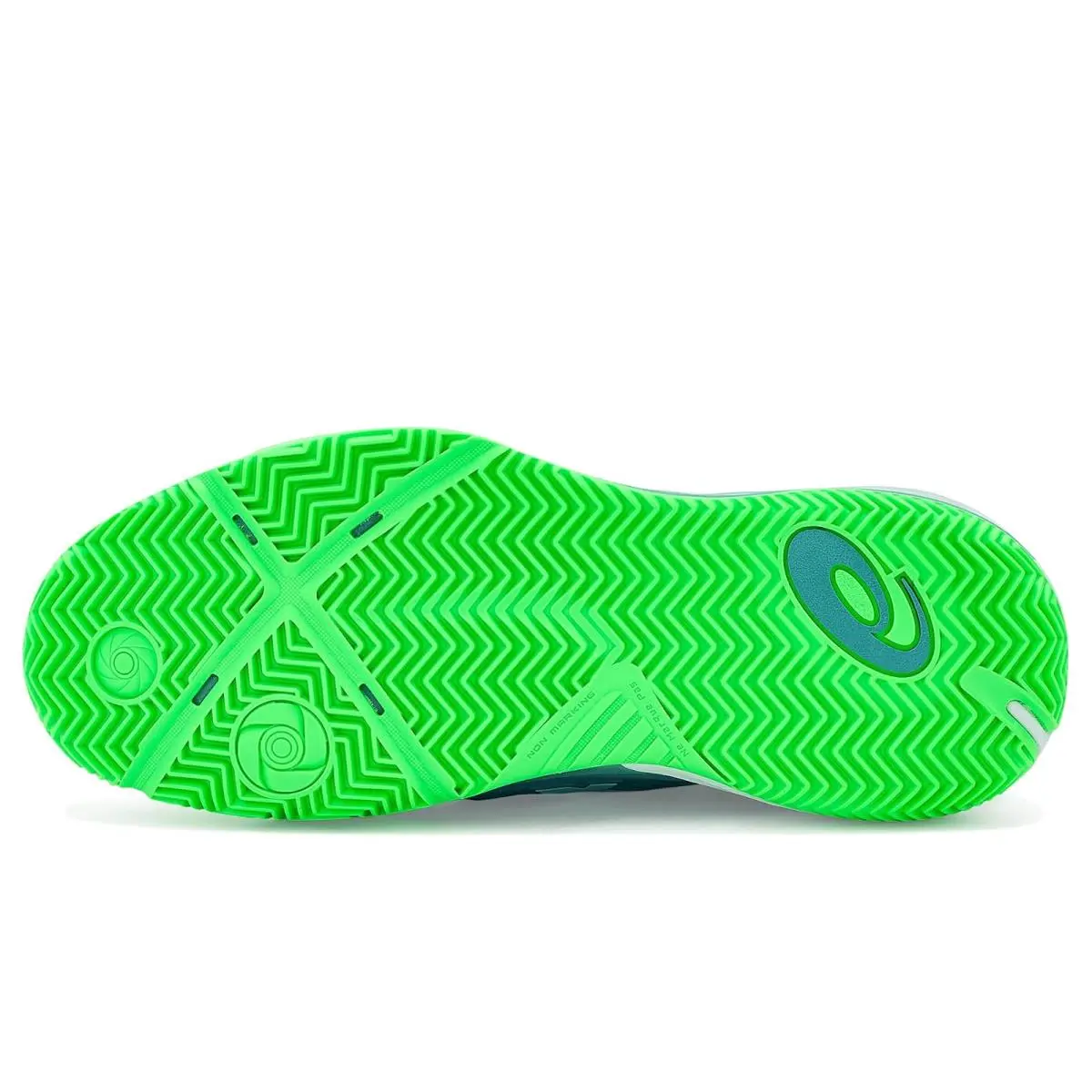 Asics shoes - Jewel Green/Energy Orange 17