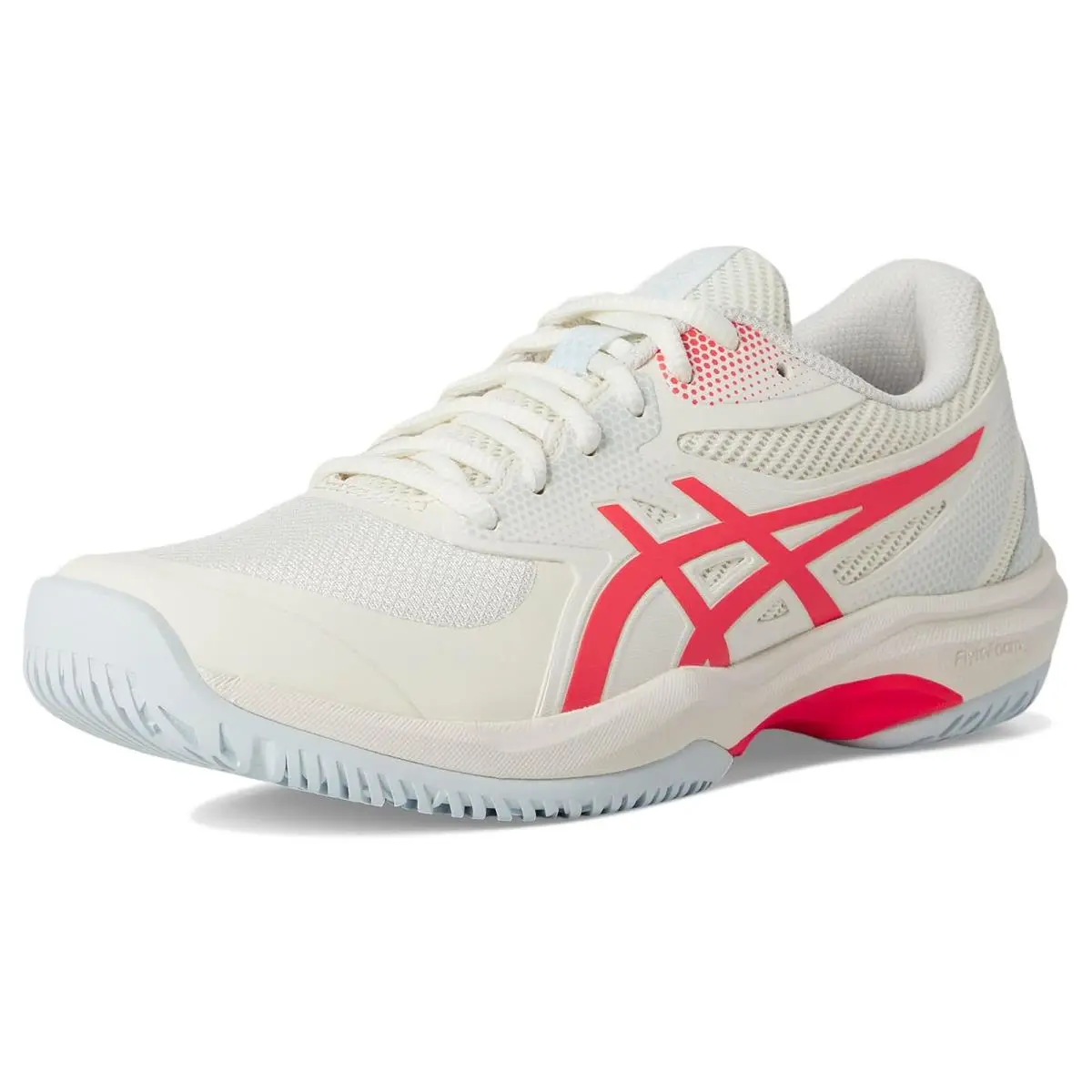 Asics shoes - Cream/Flash Red 5