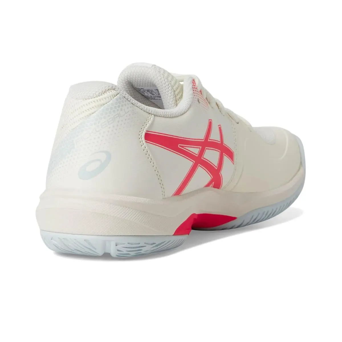 Asics shoes - Cream/Flash Red 10