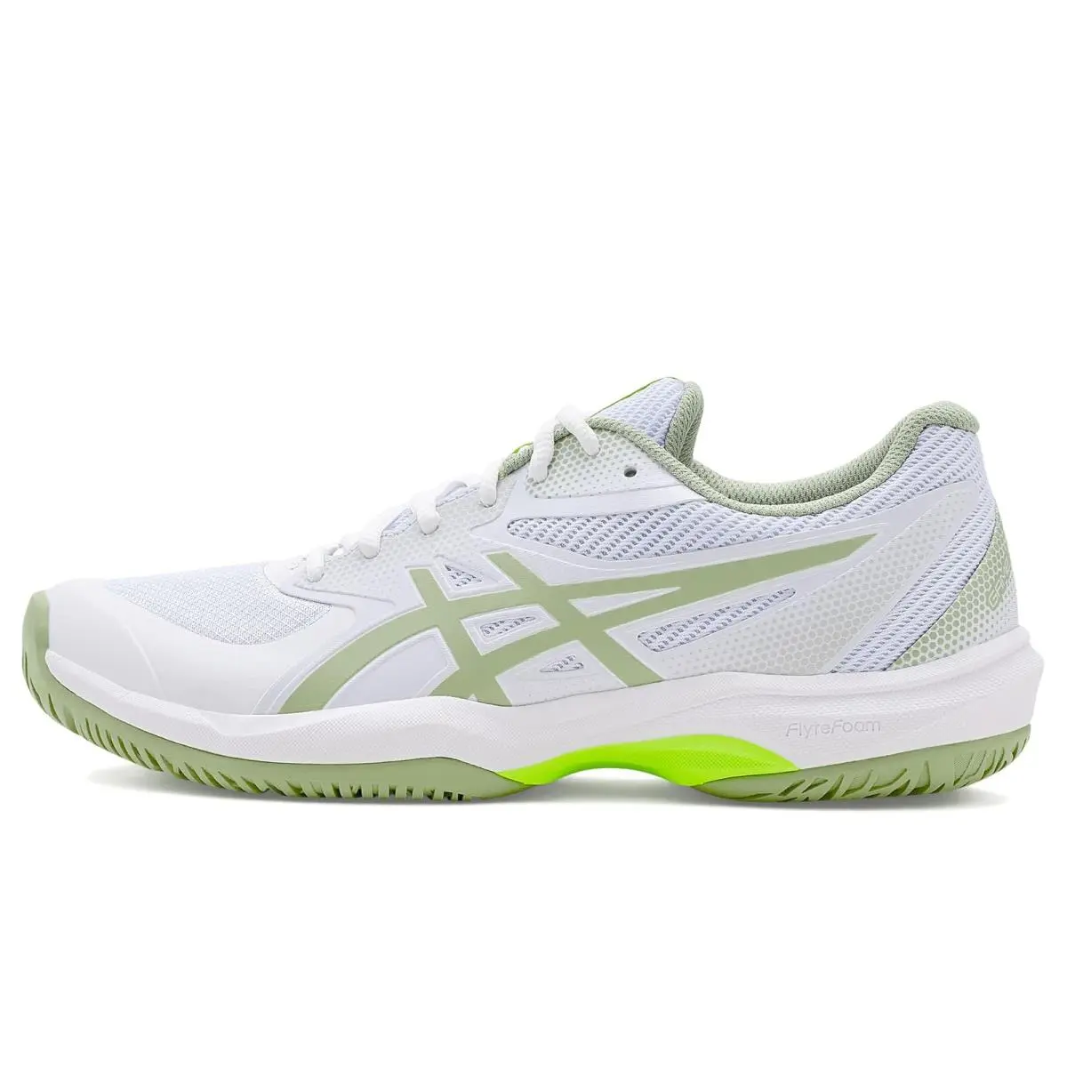 Asics shoes - Cream/Flash Red 23
