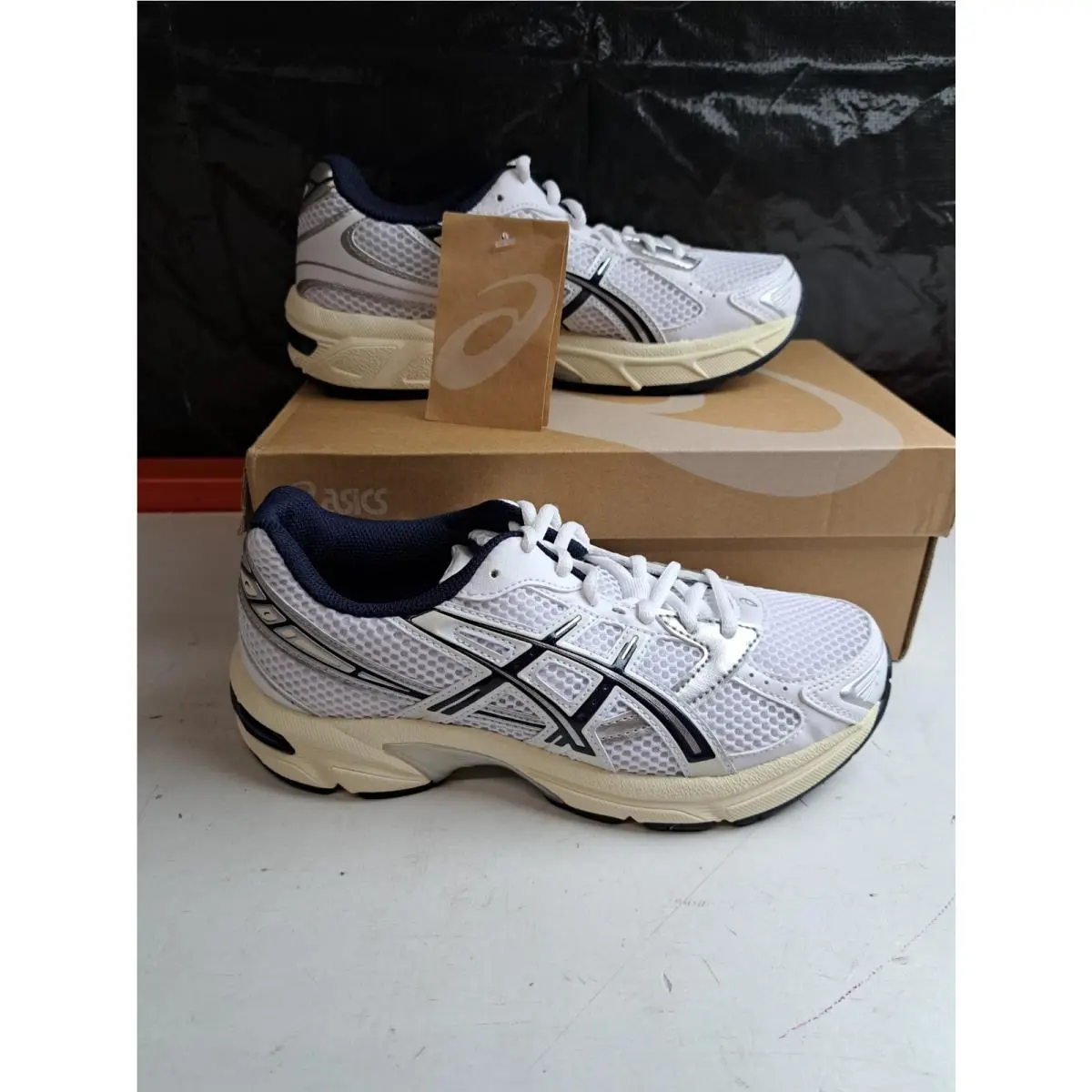 Asics shoes - ASICS Gel 1130 - Gel - 1202A164-110 - White/Black 0