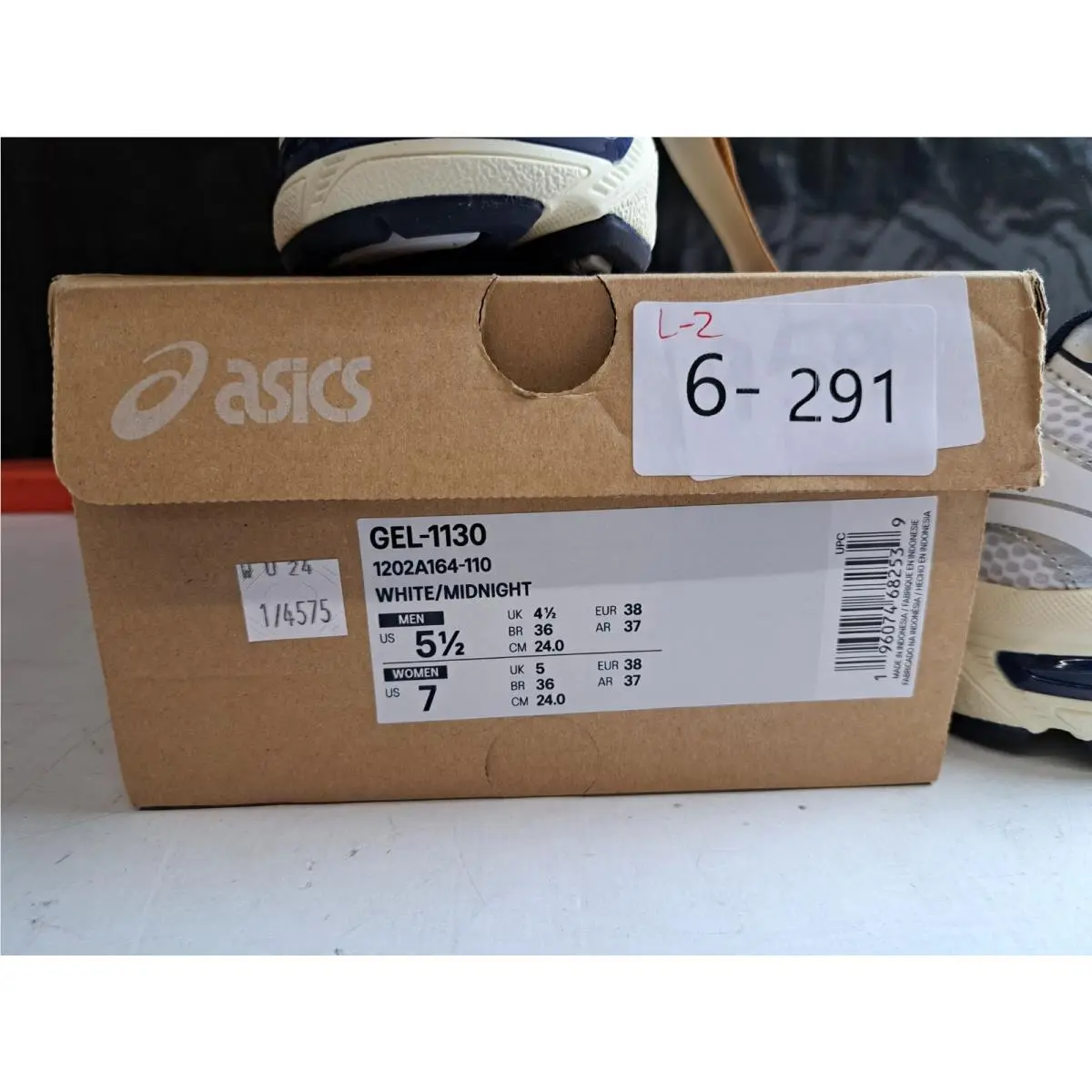 Asics shoes - ASICS Gel 1130 - Gel - 1202A164-110 - White/Black 4