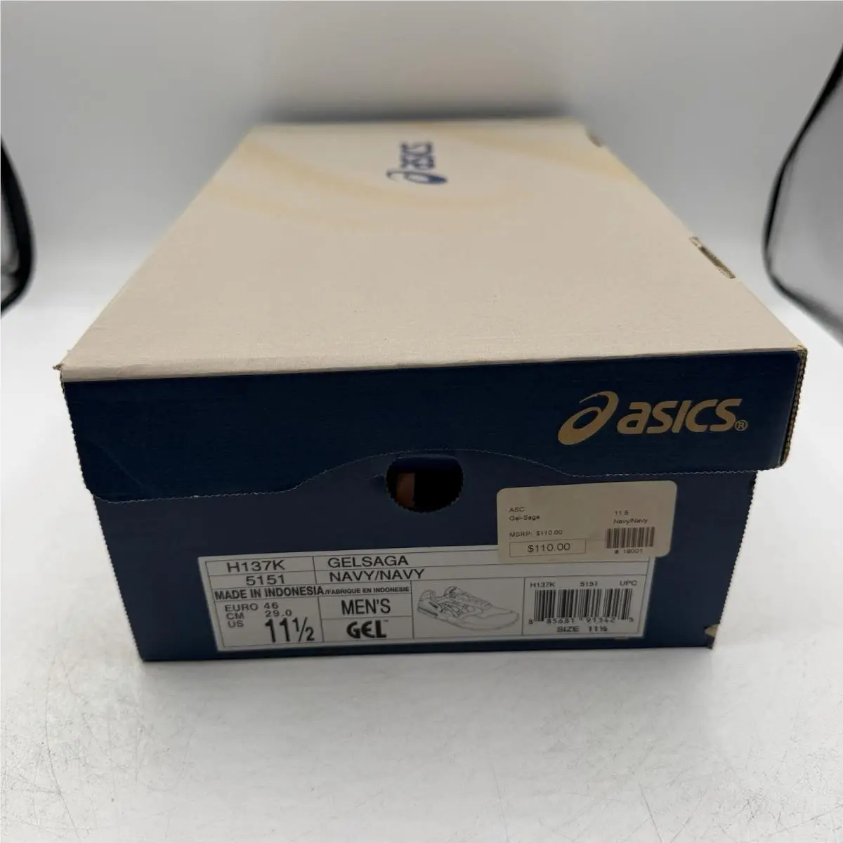 Asics shoes - ASICS Gel Saga - Gel Saga - H137K-5151 - Blue 9