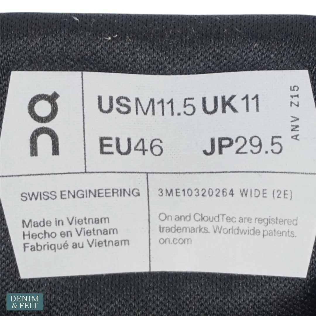 On-Running shoes - Black 12