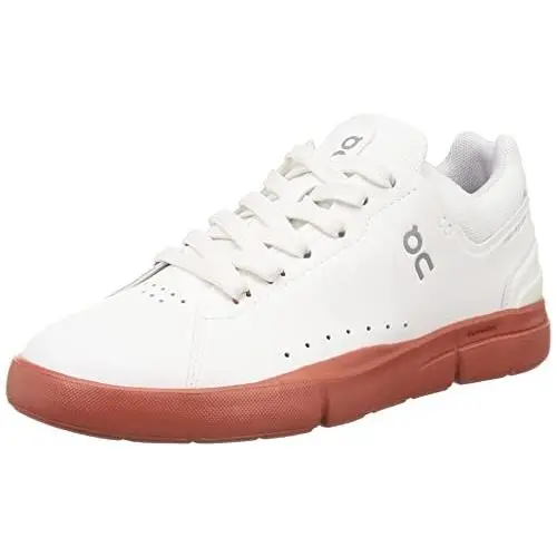 On Running ON Women`s The Roger Advantage Sneakers White/rust 9.5 US