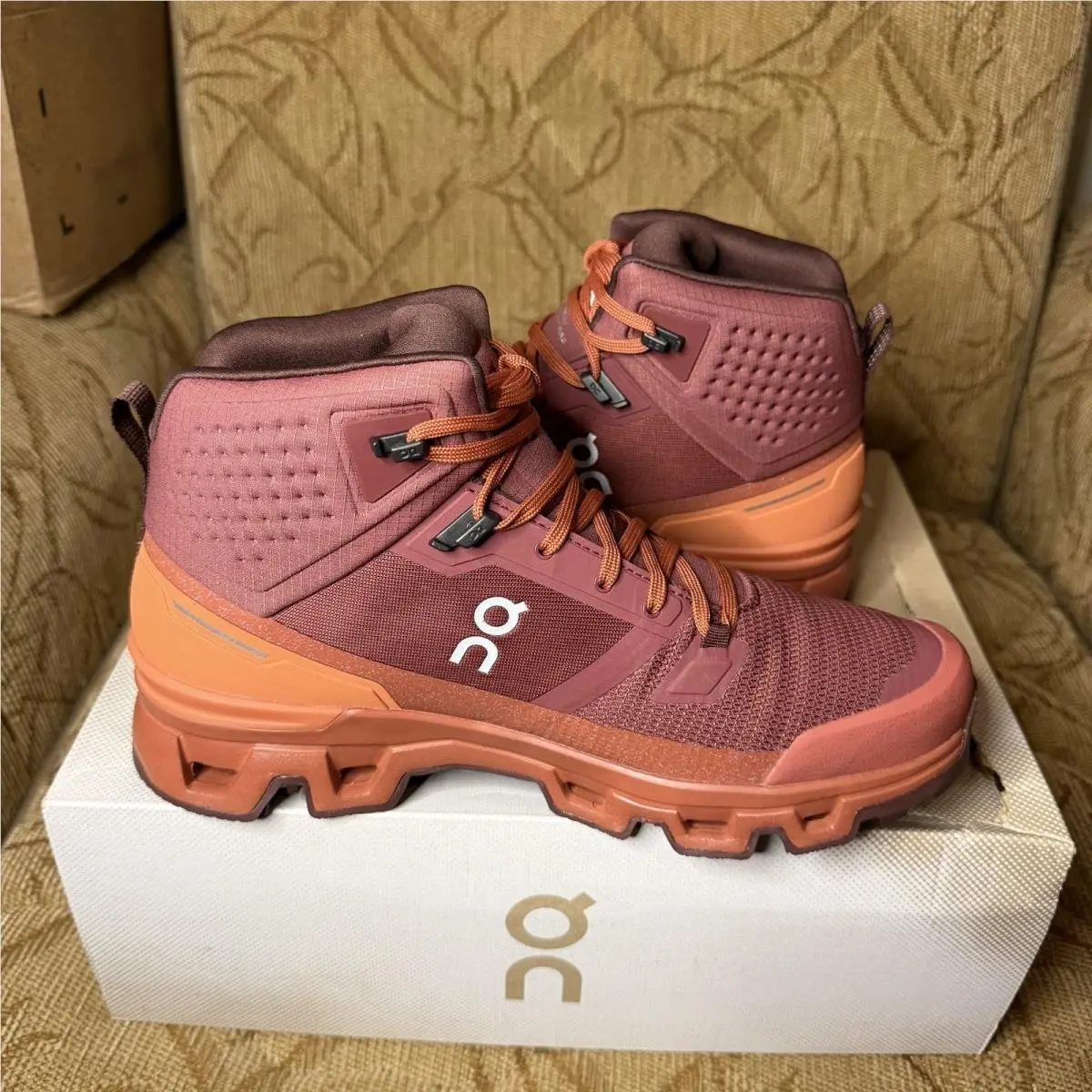 On-Running shoes - On Cloudrock 2 Waterproof - Cloudrock Waterproof - 6398066 - Beet/Auburn (UPC: 7630867837186) 0
