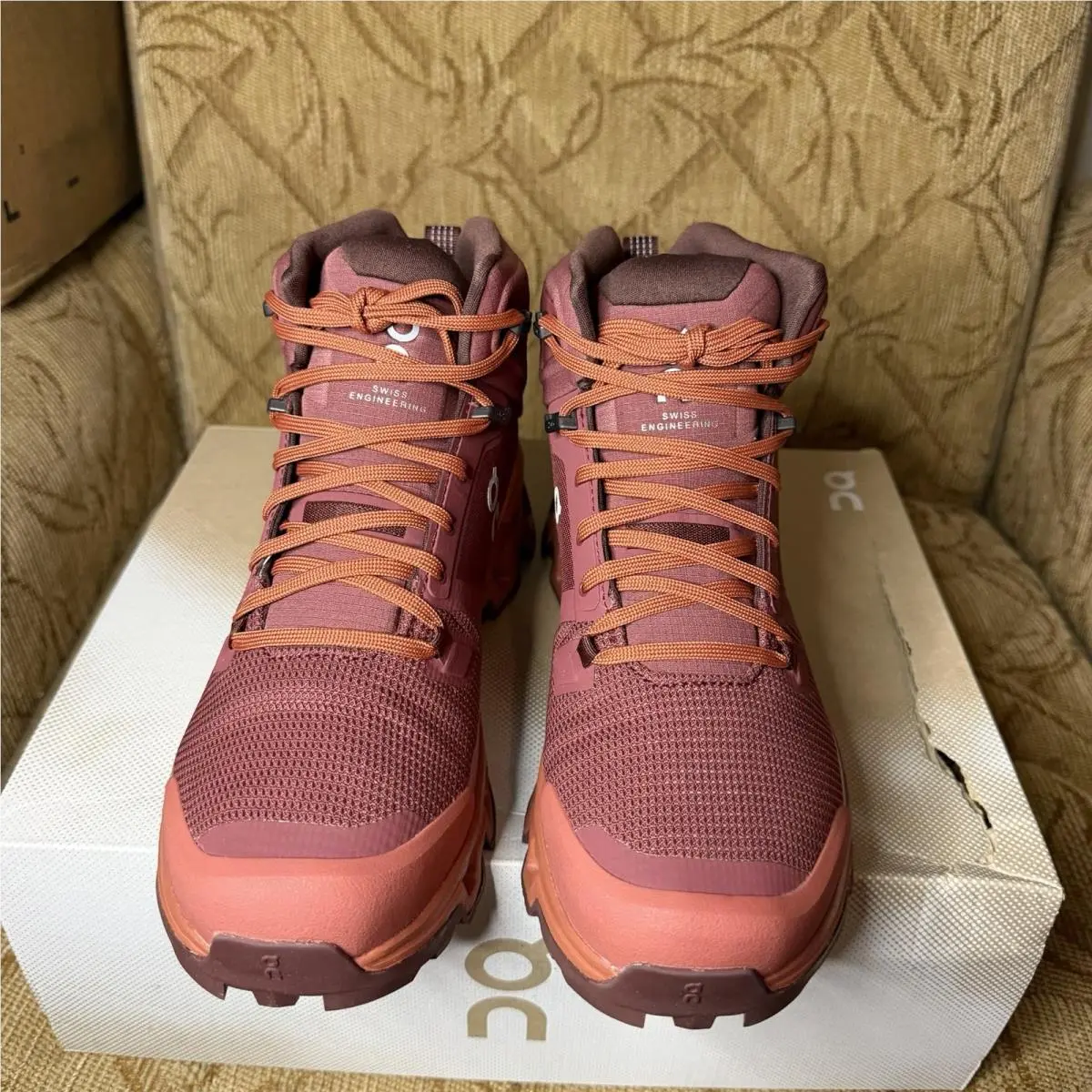On-Running shoes - On Cloudrock 2 Waterproof - Cloudrock Waterproof - 6398066 - Beet/Auburn (UPC: 7630867837186) 2