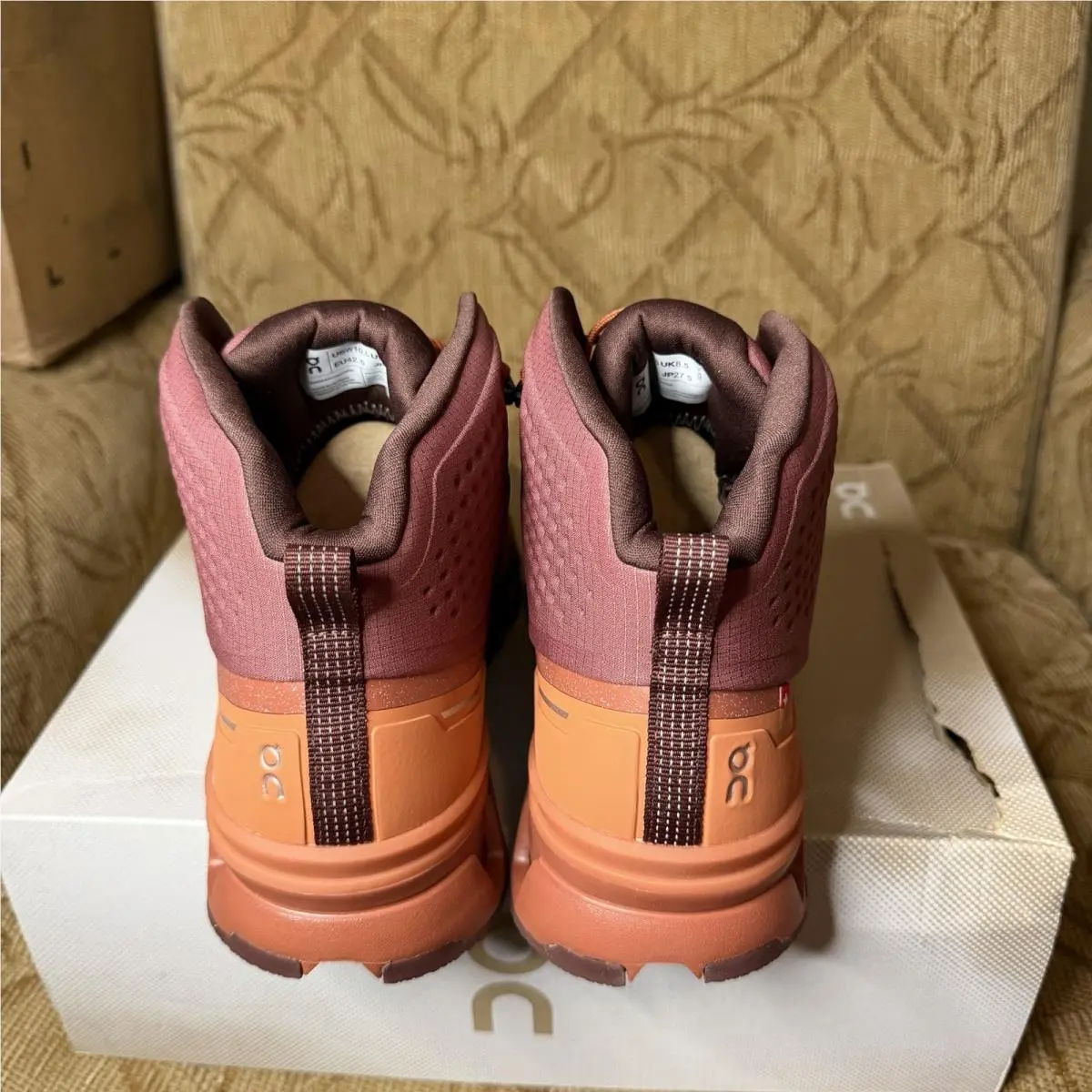 On-Running shoes - On Cloudrock 2 Waterproof - Cloudrock Waterproof - 6398066 - Beet/Auburn (UPC: 7630867837186) 3