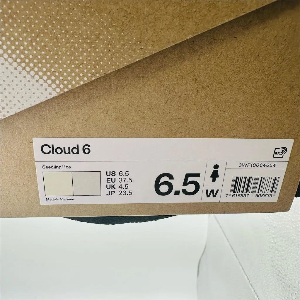 On-Running shoes - Cloud 6 - Cloud - Beige 7