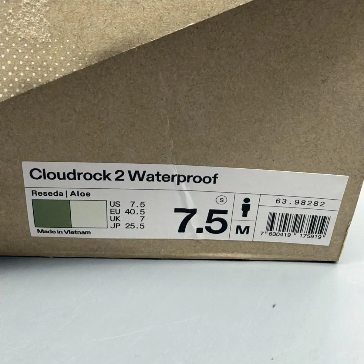 On-Running shoes - Cloudrock 2 Waterproof - Cloudrock Waterproof - 6398282 - Reseda/Aloe (UPC: 7630419175919) 13