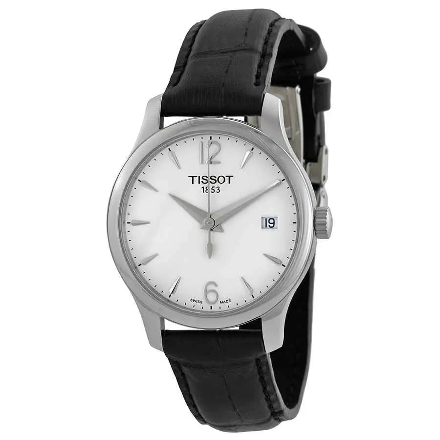 T063.210.16.037.00 T-classic Collection Silver Dial 33 mm Women`s Watch by Tissot