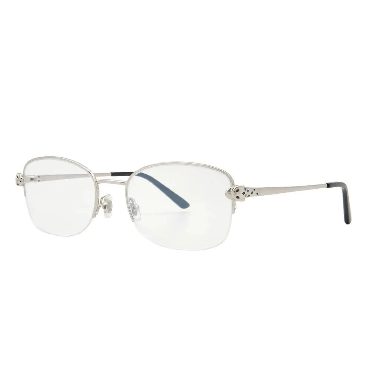 Cartier Panthere De Cartier Demo Oval Ladies Eyeglasses CT0235O 002 54