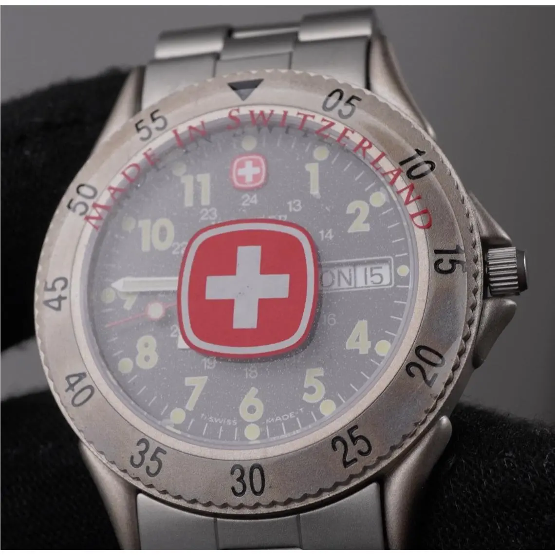 Swiss Military S.a.k Design Field Watch 096.0636 Thin 8.3mm 38mm 50m Nos by Wenger