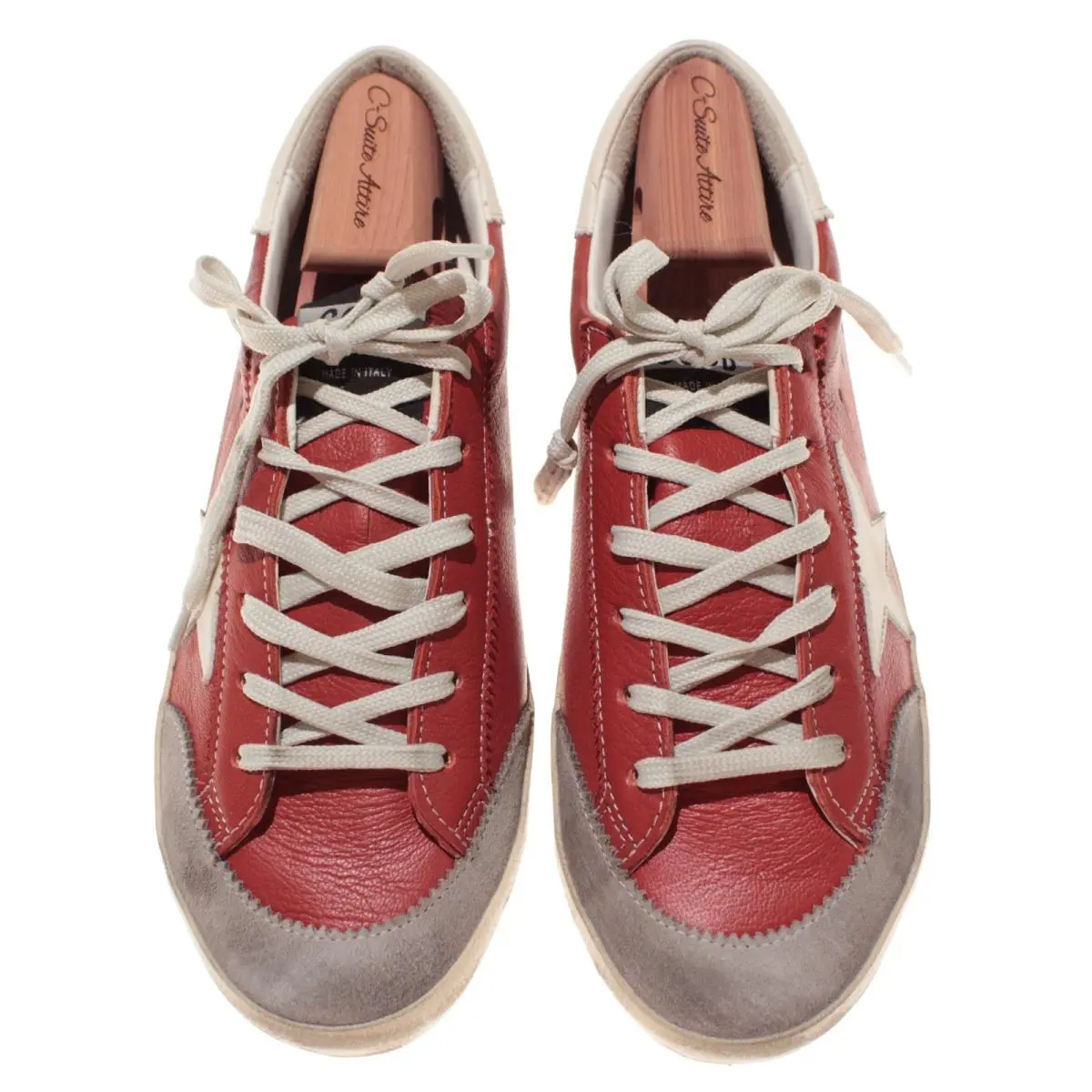 Golden Goose shoes - Golden Goose Super-Star - Orange 1