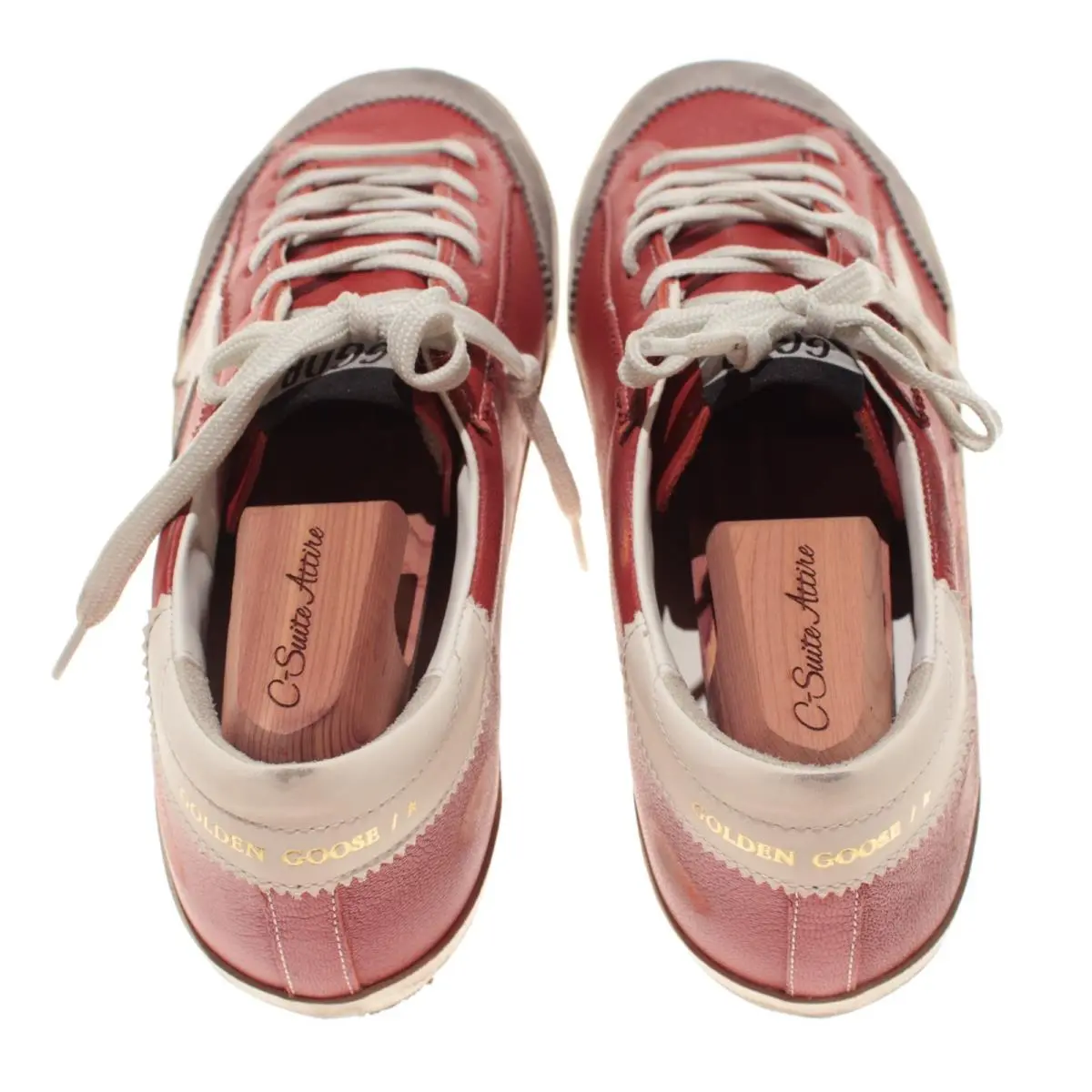 Golden Goose shoes - Golden Goose Super-Star - Orange 2
