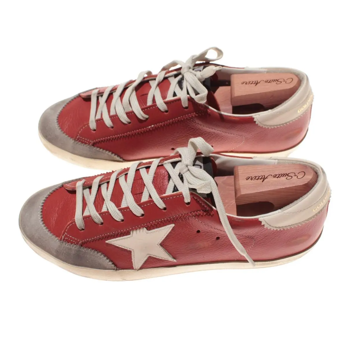 Golden Goose shoes - Golden Goose Super-Star - Orange 3