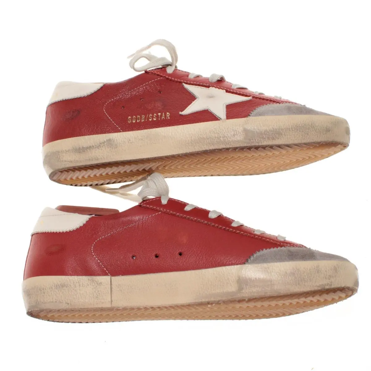 Golden Goose shoes - Golden Goose Super-Star - Orange 5