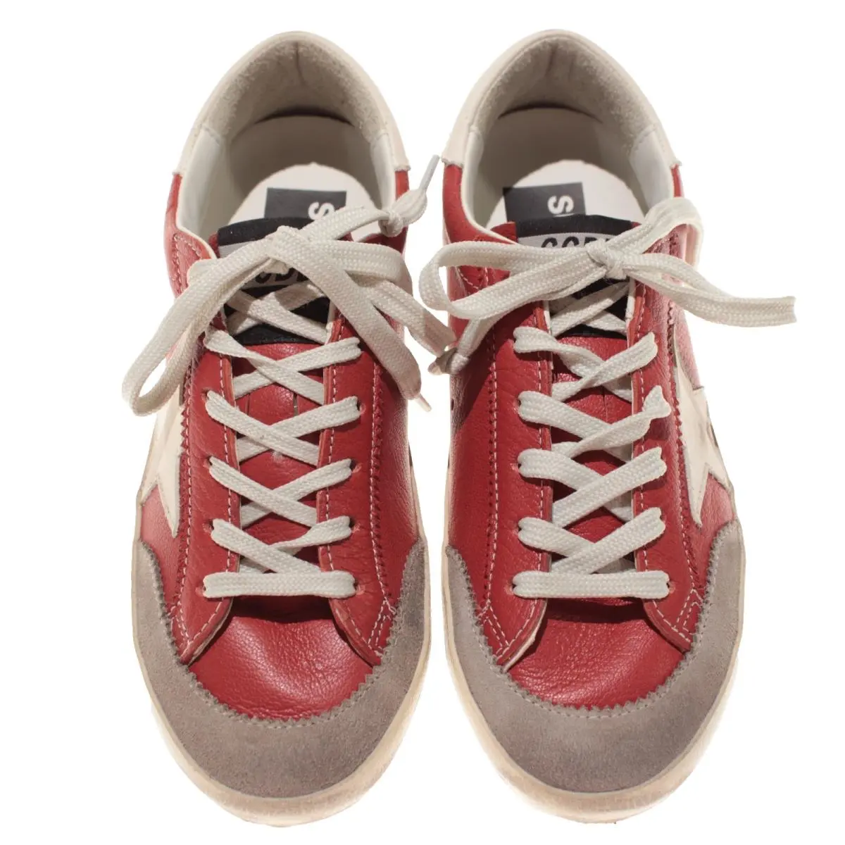 Golden Goose shoes - Golden Goose Super-Star - Orange 1