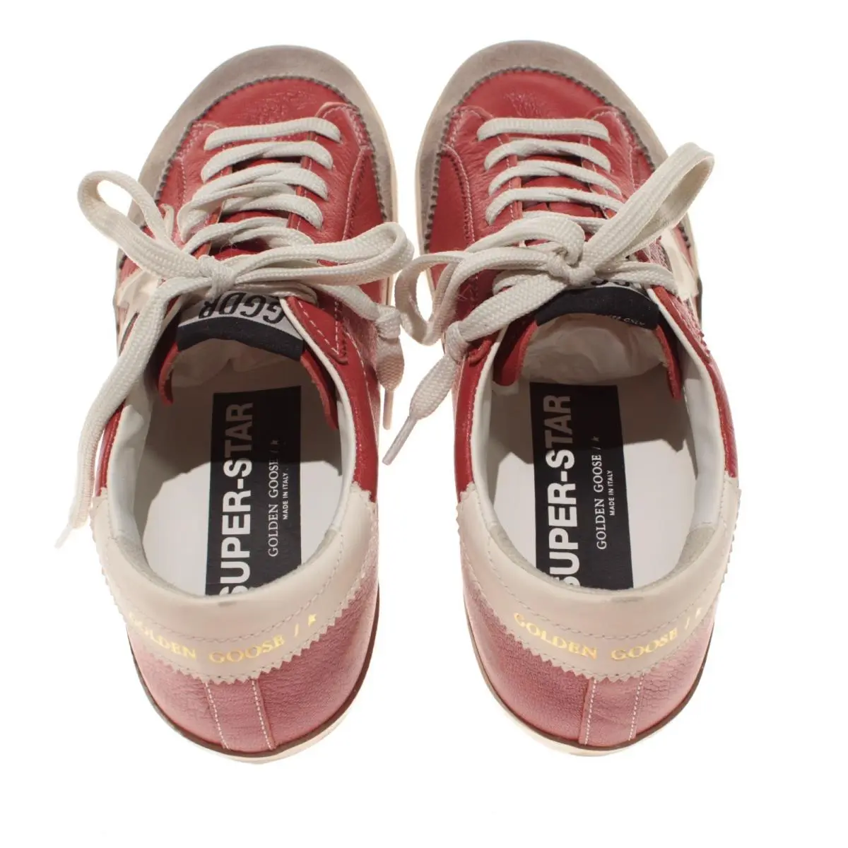 Golden Goose shoes - Golden Goose Super-Star - Orange 2