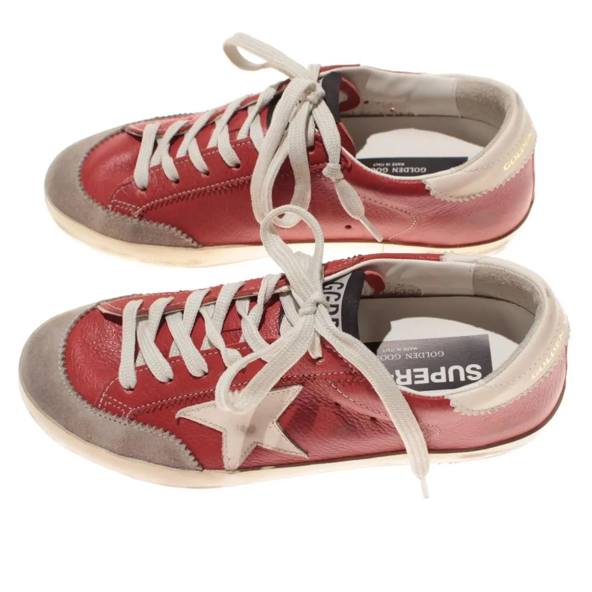 Golden Goose shoes - Golden Goose Super-Star - Orange 3