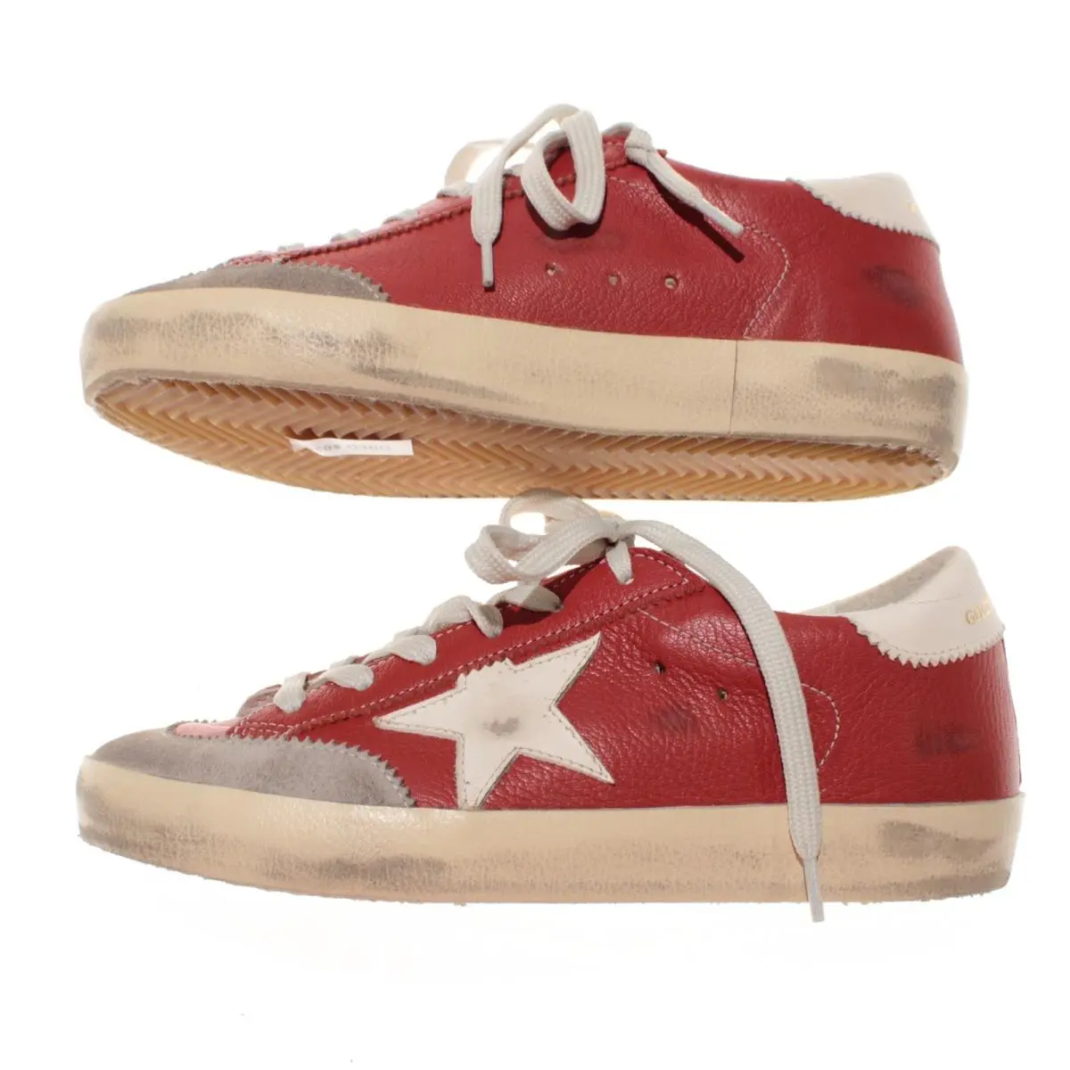 Golden Goose shoes - Golden Goose Super-Star - Orange 4