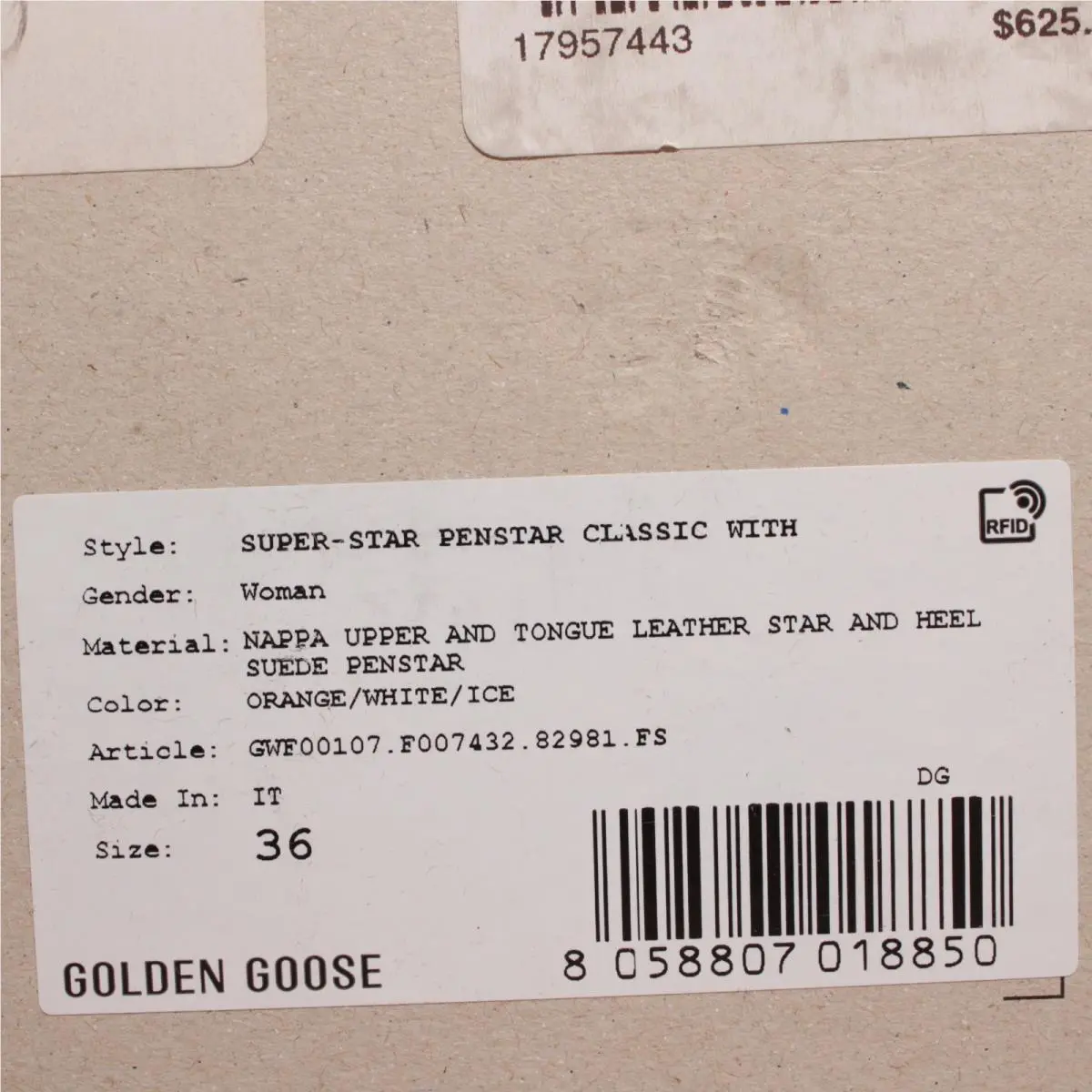 Golden Goose shoes - Golden Goose Super-Star - Orange 9