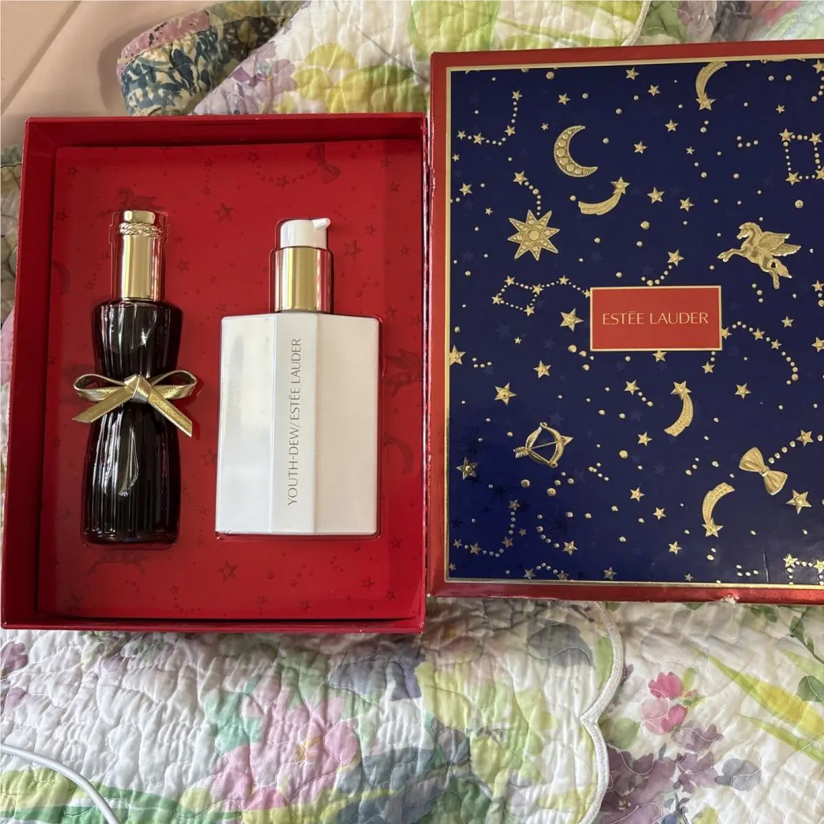 Estee Lauder Youth-dew 2 Piece 2.25oz Spray 3.1 Oz Lotion Fragrance Gift Set