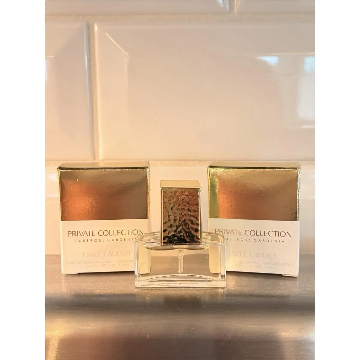 2 Estee Lauder Private Collection Perfume Tuberose Gardenia Spray